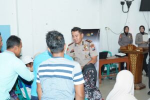 Kapolres Kediri Dorong Kemandirian Ekonomi di Desa Melalui Program Poliran